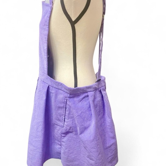 Dolls Kill x Care Bears purple corduroy pinafore dress 1X - Picture 4 of 7